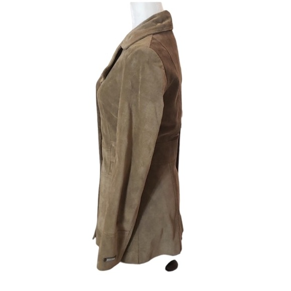 RARE Vintage Suede Coat ASO Joey Potter Dawson’s Creek - Picture 11 of 16